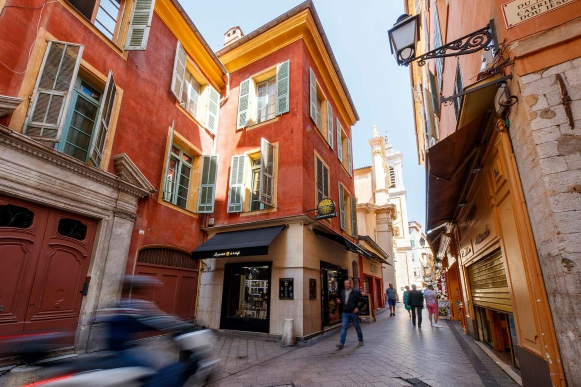 Cœur du Vieux Nice: bel appartement moderne rénové Exterior foto