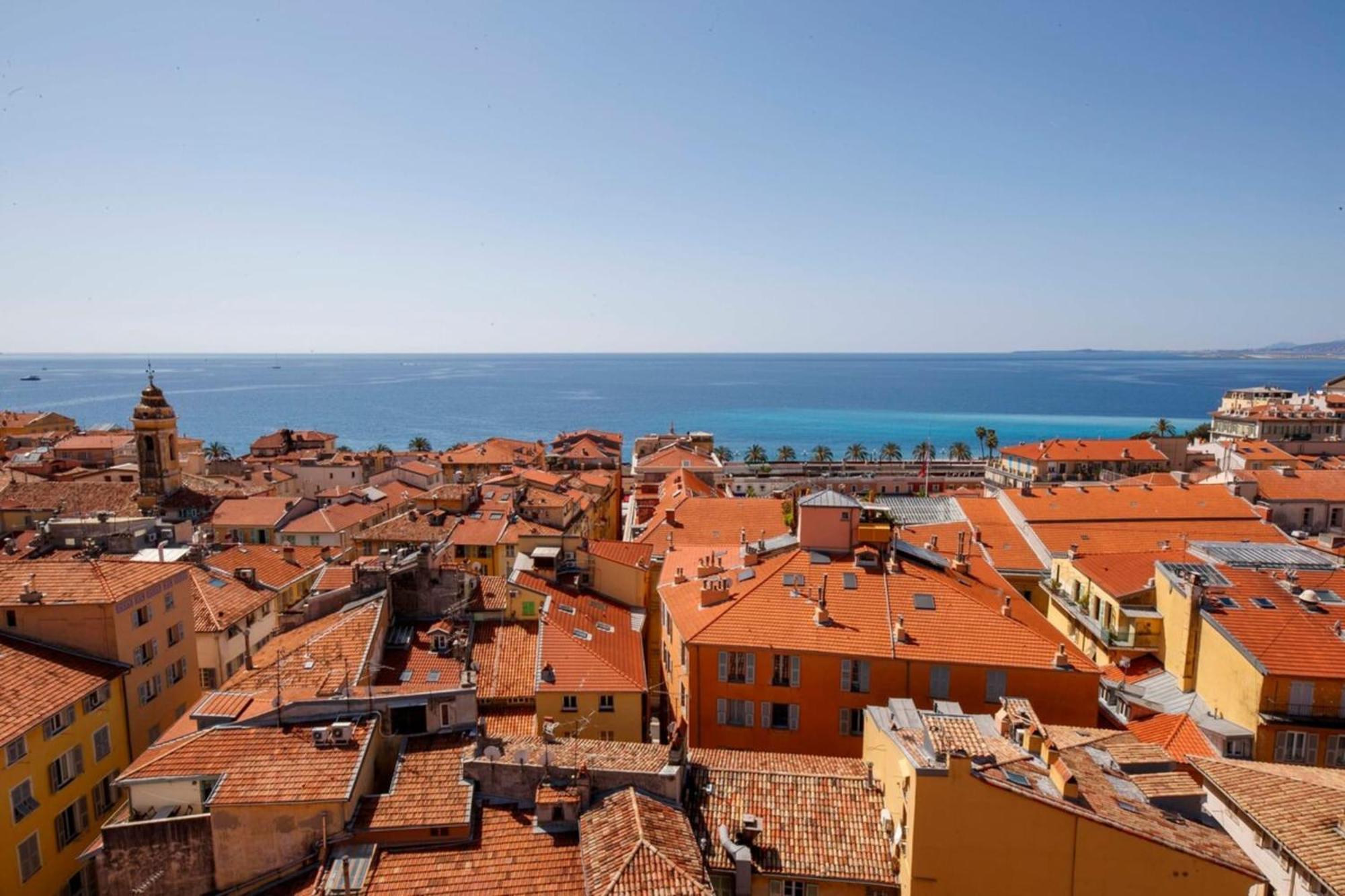 Cœur du Vieux Nice: bel appartement moderne rénové Exterior foto