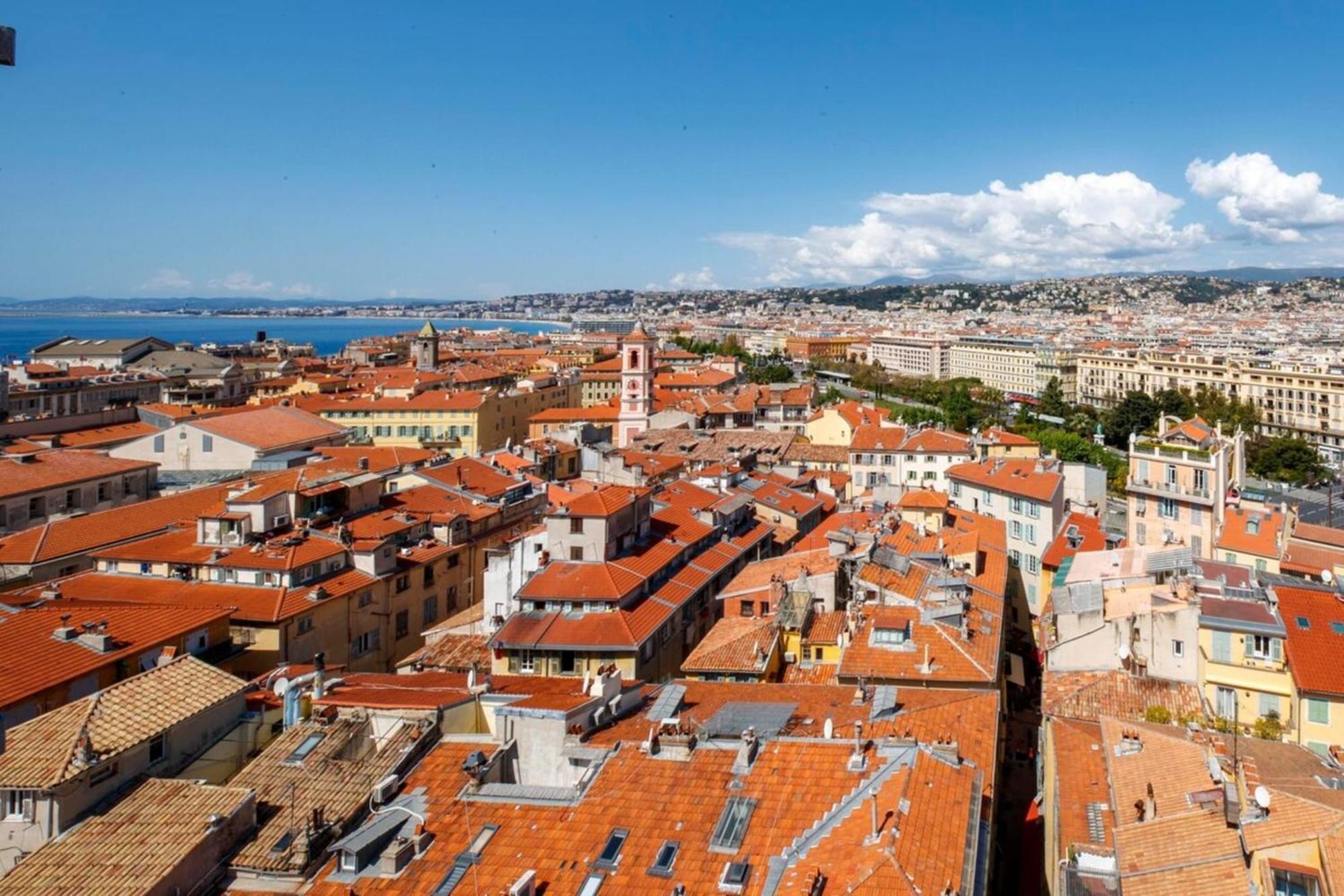 Cœur du Vieux Nice: bel appartement moderne rénové Exterior foto