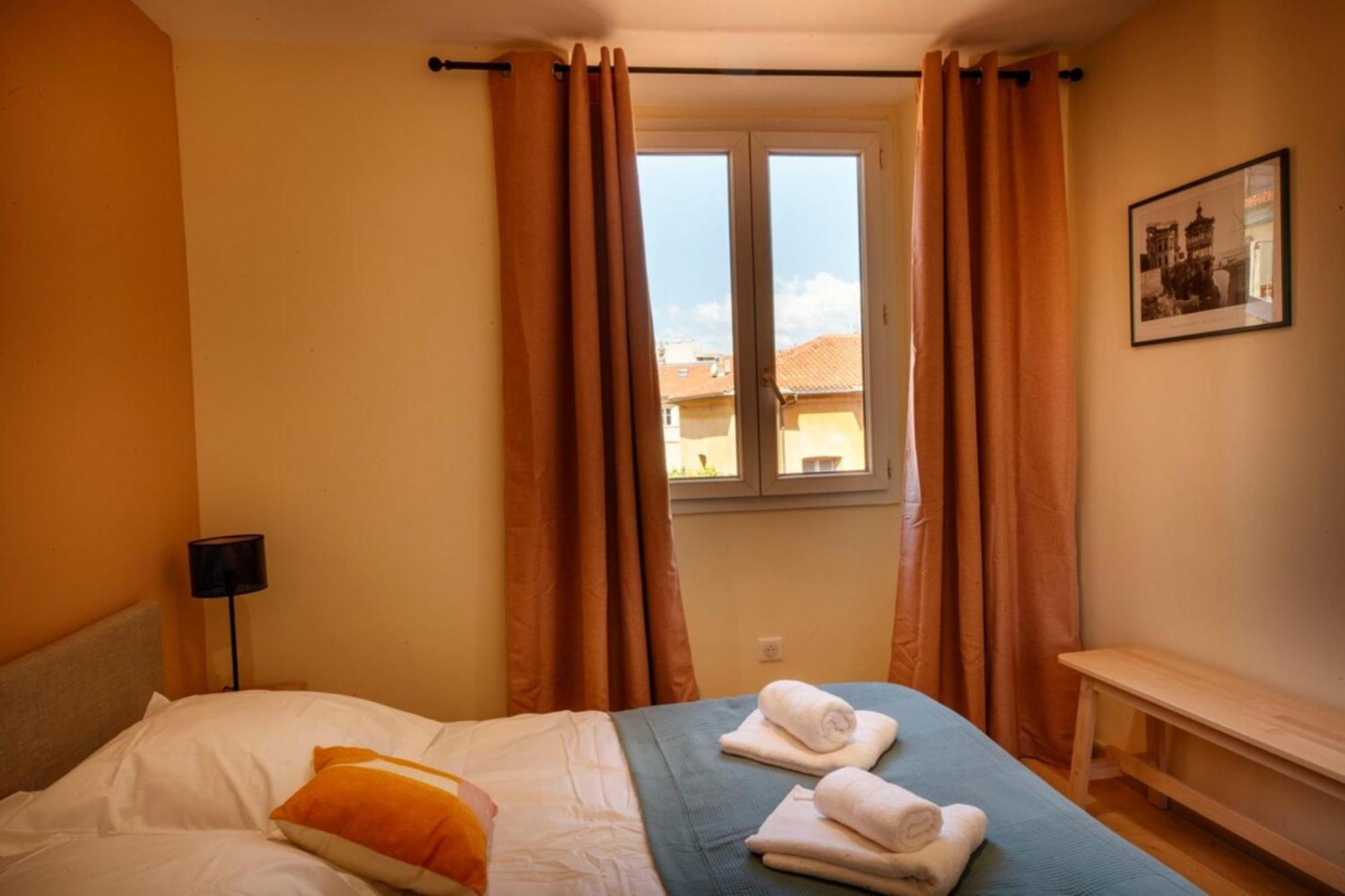 Cœur du Vieux Nice: bel appartement moderne rénové Exterior foto