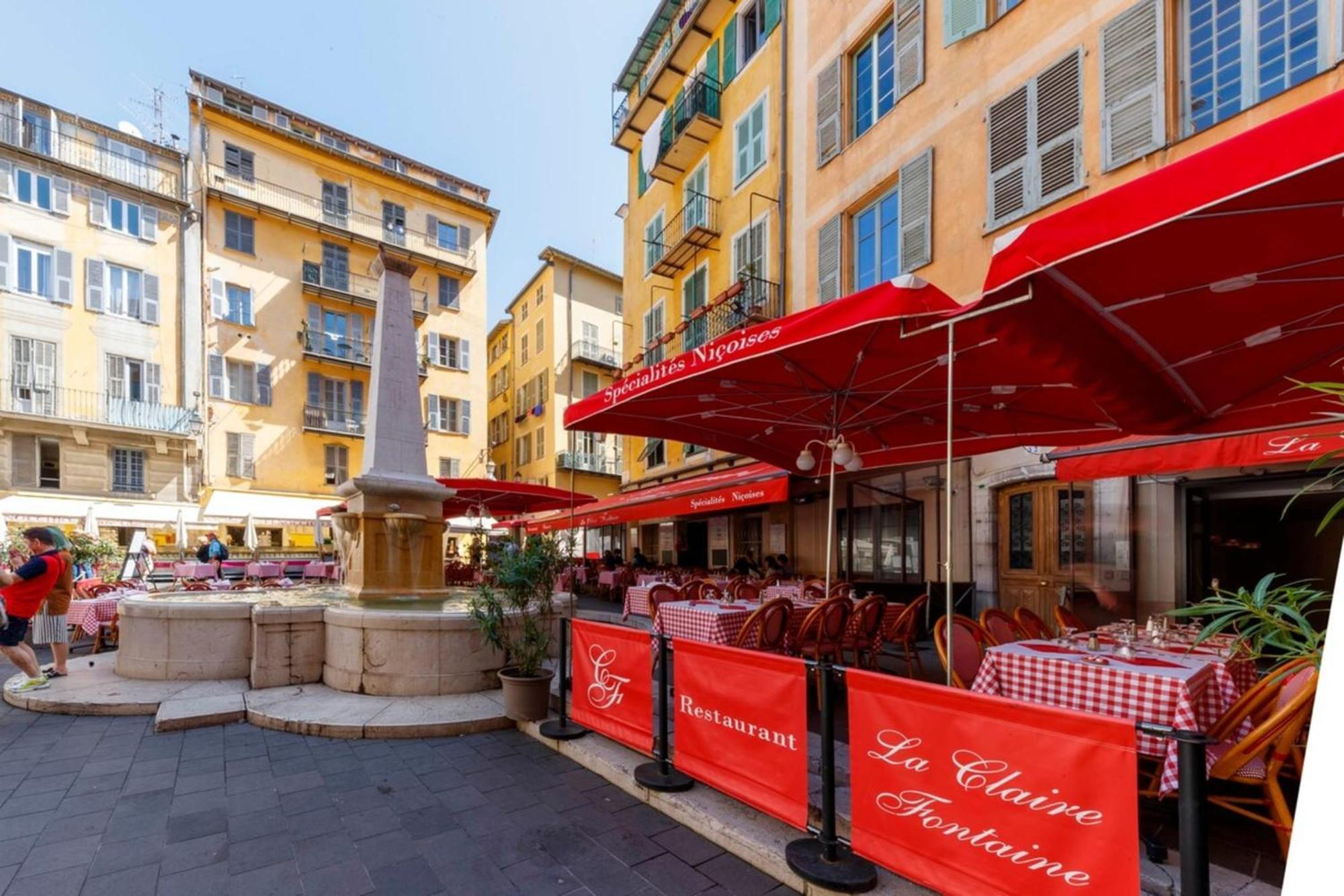 Cœur du Vieux Nice: bel appartement moderne rénové Exterior foto